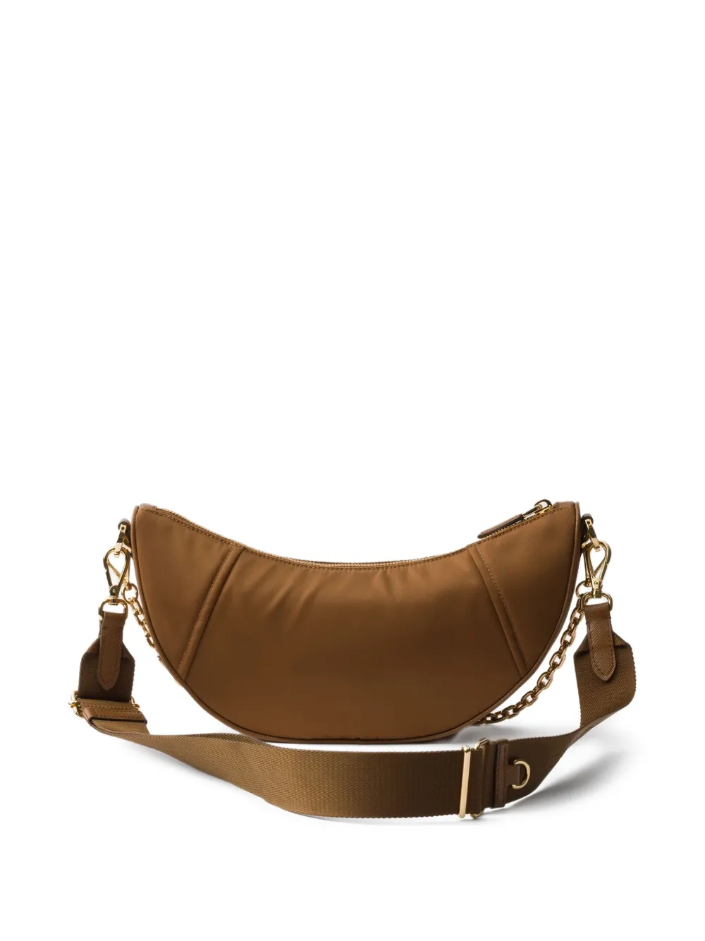 Prada Re-Nylon schoudertas Bruin