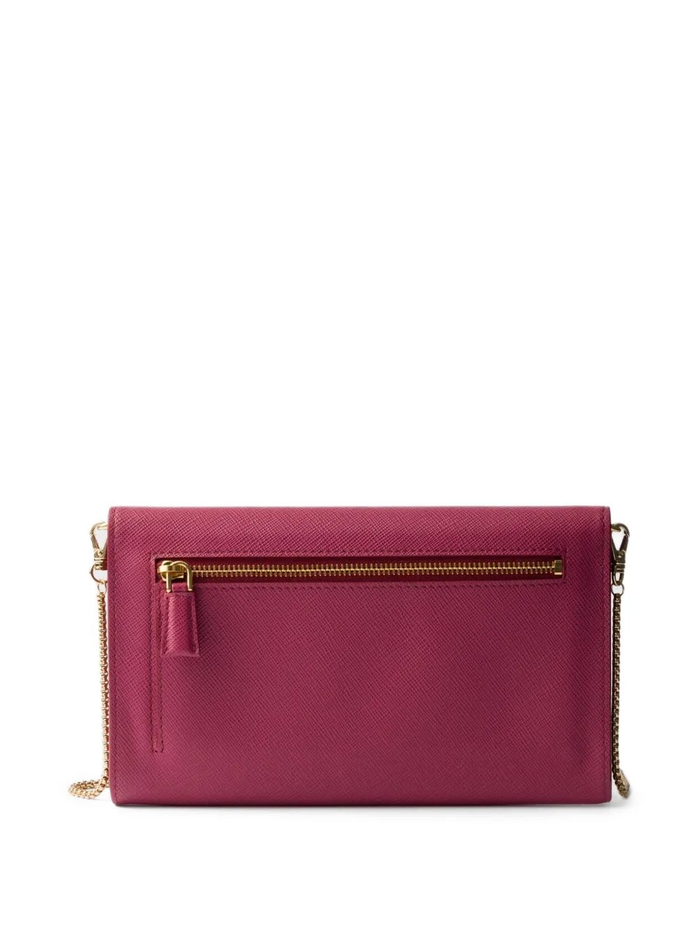 Prada Mini-tas van saffiano leer Roze