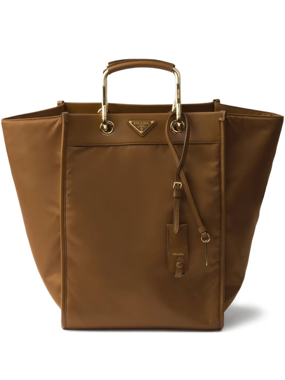 Prada large Re-Nylon tote bag | Brown | Image 1