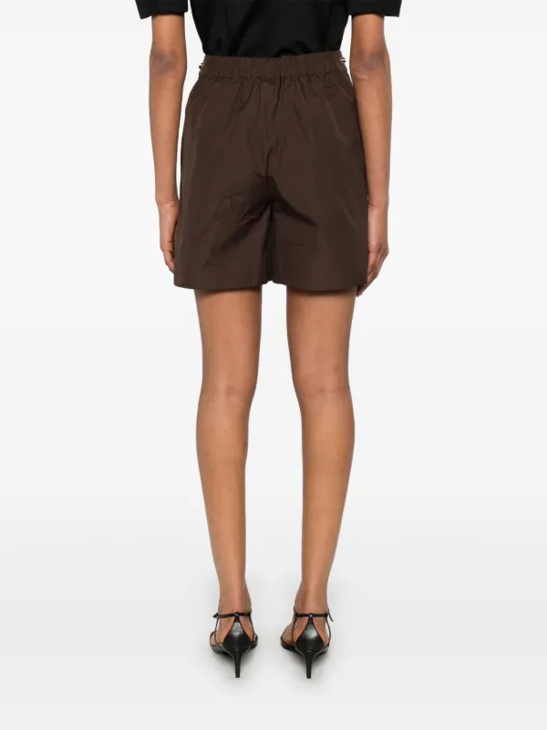 ショートパンツ MAX MARA Women Shorts  Burmudas HAWAY 190 034 BROWN Max Mara Haway Shorts | Brown | FARFETCH