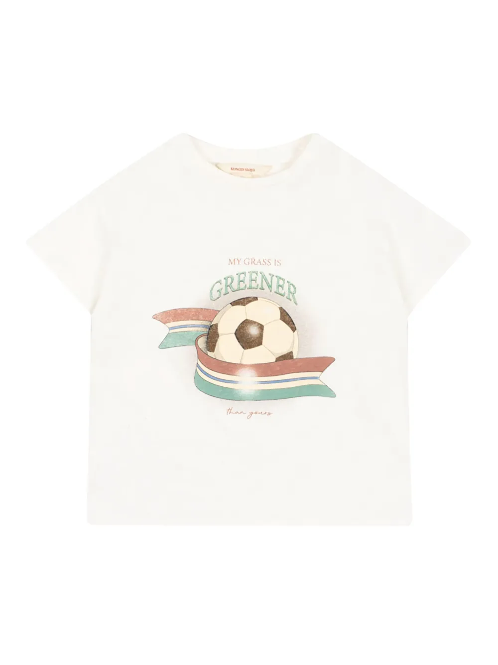 Konges Sløjd playera con estampado gráfico | blanco | Image 1