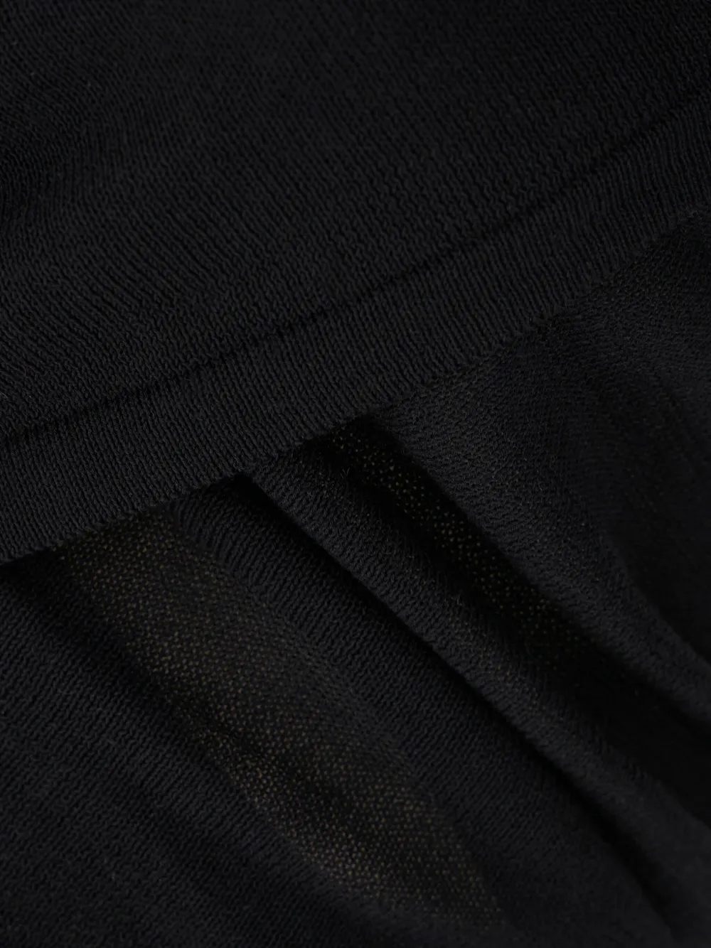 Sportmax Jersey polotop Zwart