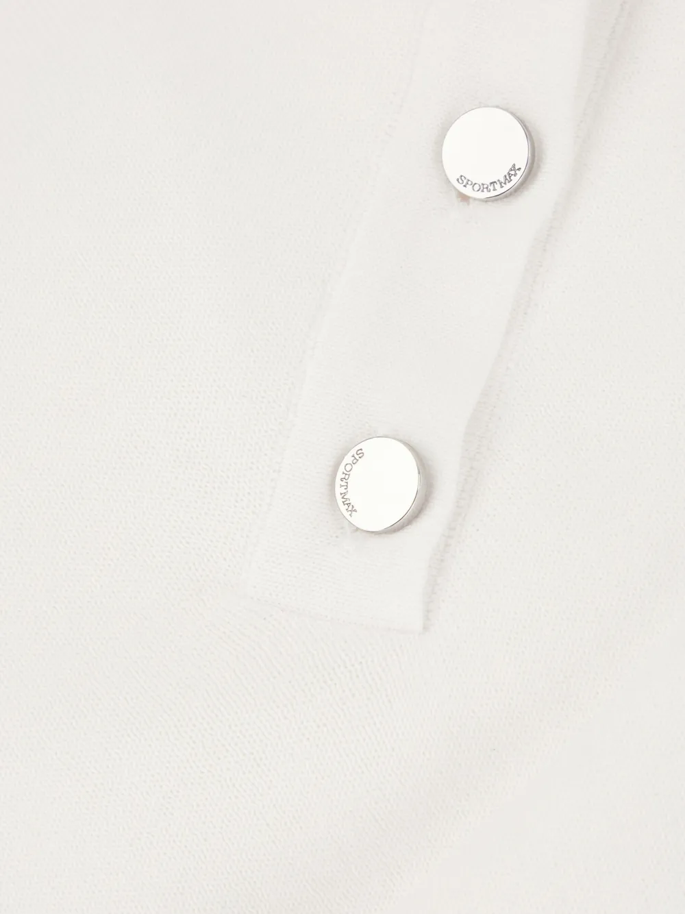 Sportmax Jersey polotop Wit