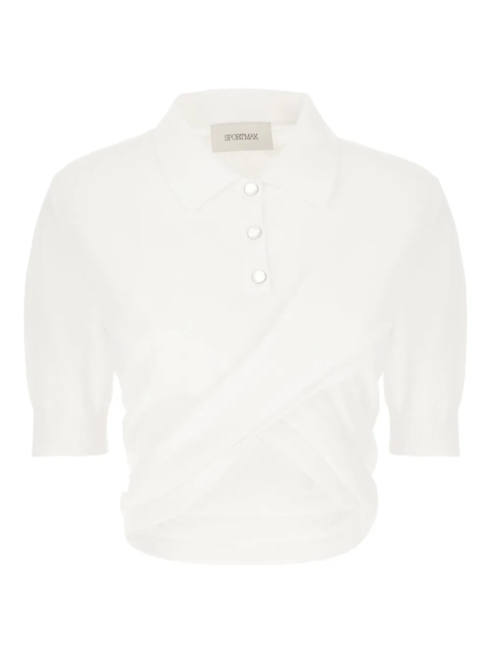 Sportmax Jersey polotop Wit