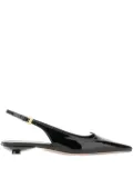 A.Bocca leather ballerina shoes - Black