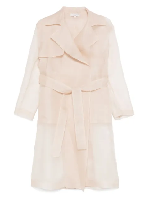 Antonelli silk trench coat