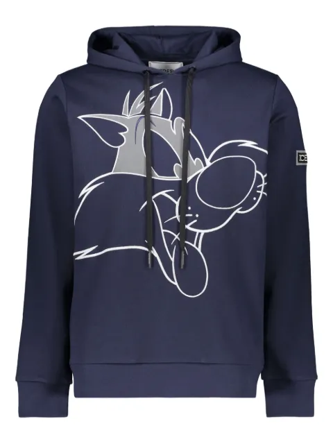 Iceberg graphic-print hoodie