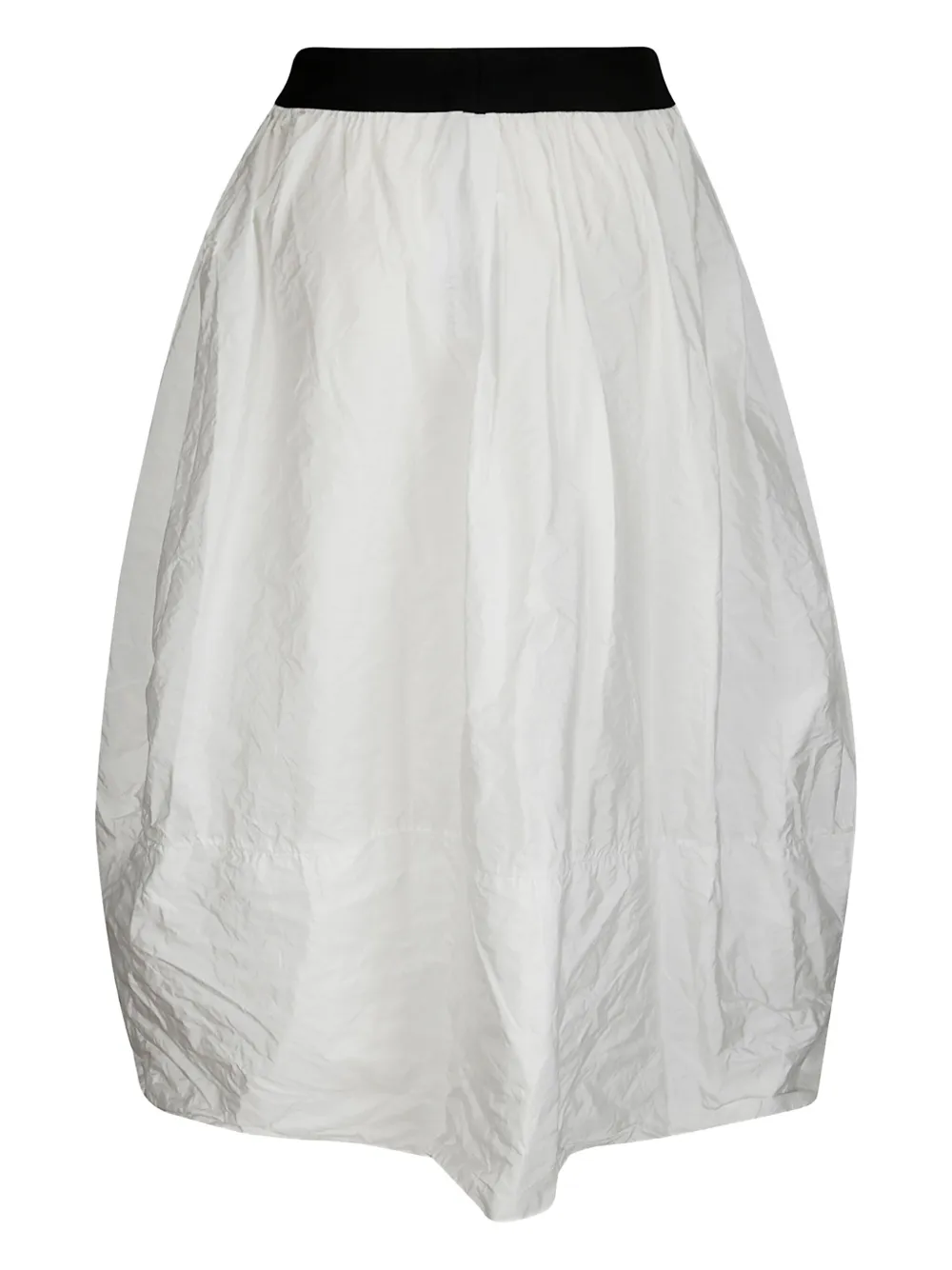Maria Calderara flared skirt - Wit