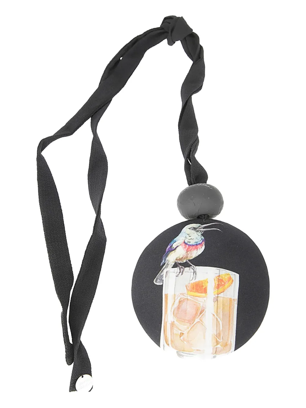 Maria Calderara pendant necklace - Zwart