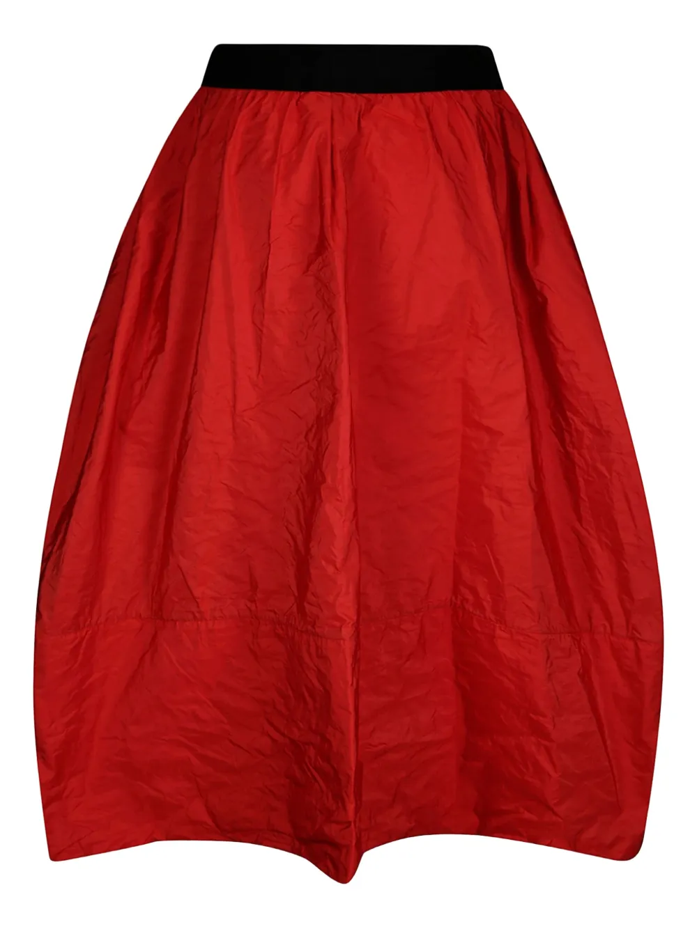 Maria Calderara flared skirt - Rood