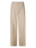 Labo Art cotton trousers - Neutrals