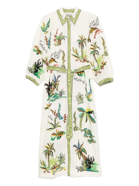 ALEMAIS Day Dream midi dress