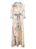Pierre-Louis Mascia Aloe maxi dress - Neutrals