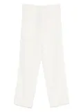 ASPESI slub-textured trousers - White