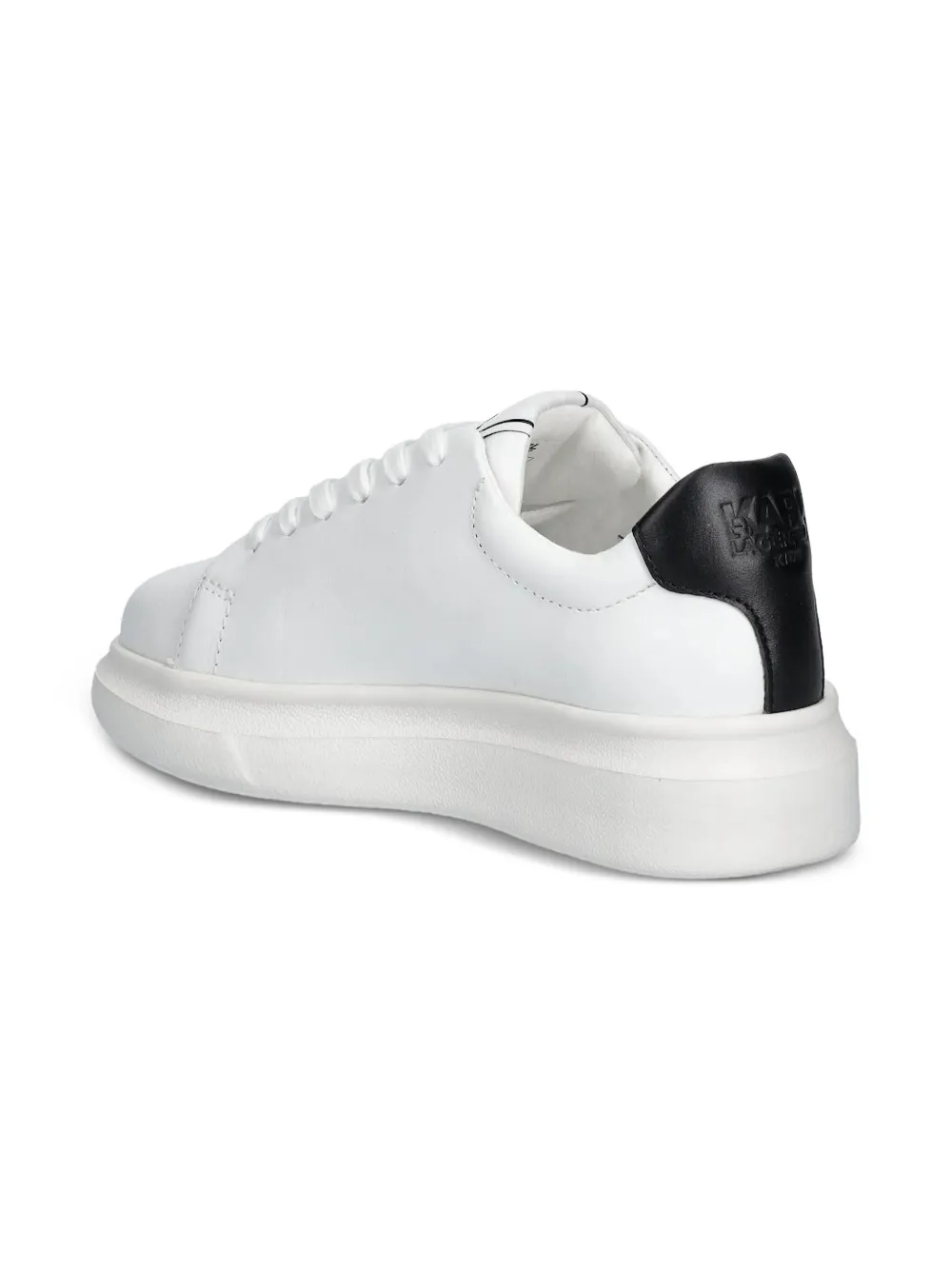 Karl Lagerfeld Kids logo-embossed platform sneakers White