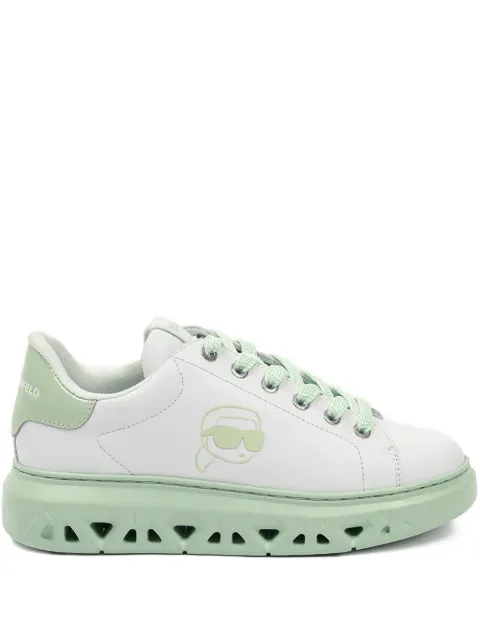 Karl Lagerfeld logo-embroidered sneakers 