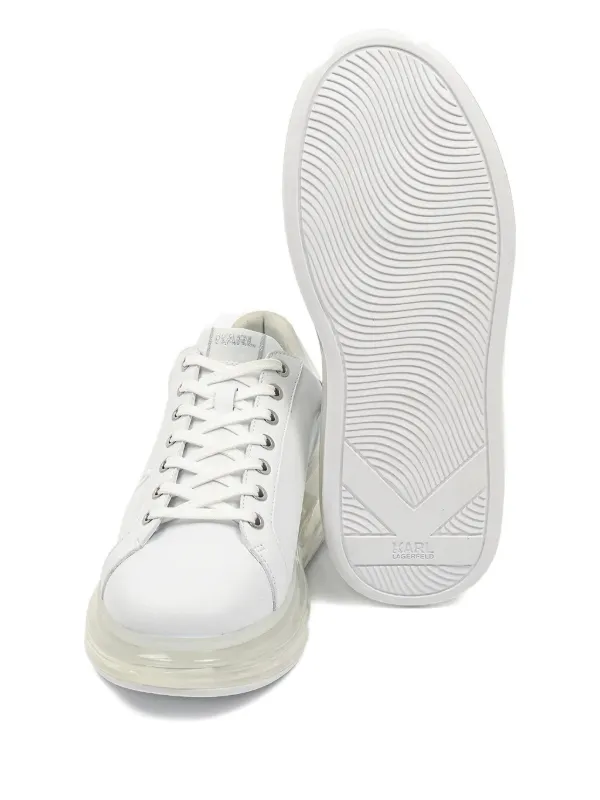 【Karl Lagerfeld】ロゴ スニーカー ホワイト Karl Lagerfeld ロゴ スニーカー | ホワイト | FARFETCH JP