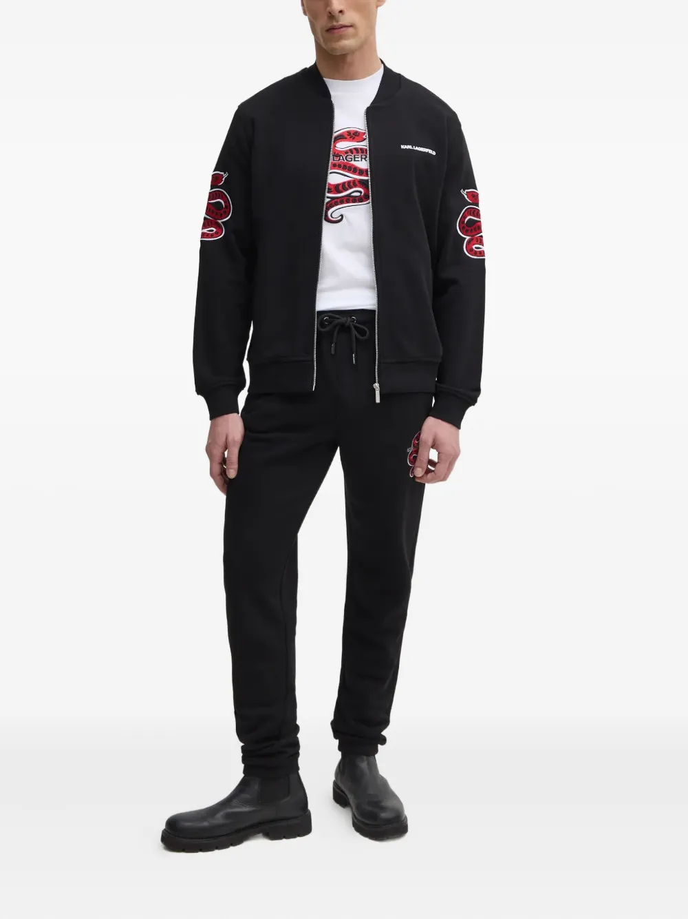 Karl Lagerfeld Lunar New Year trainingsbroek Zwart