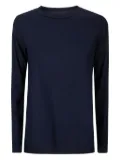 Labo Art long-sleeve crew-neck sweater - Blue