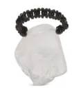 Maria Calderara crystal ring - Black
