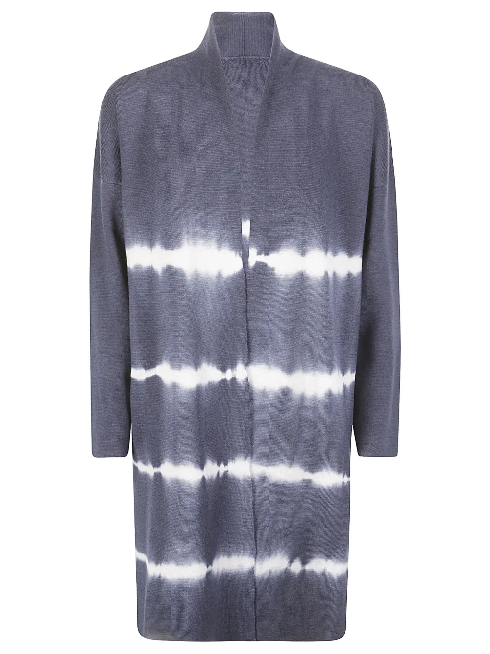 tie-dye print coat