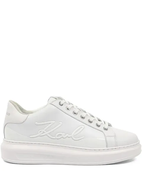Karl Lagerfeld tenis con logo bordado