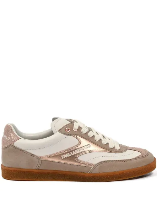 Baskets Kandidate en cuir - Karl Lagerfeld - Modalova