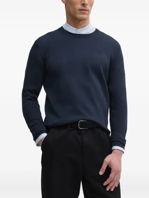 Karl Lagerfeld embroidered crew-neck sweater