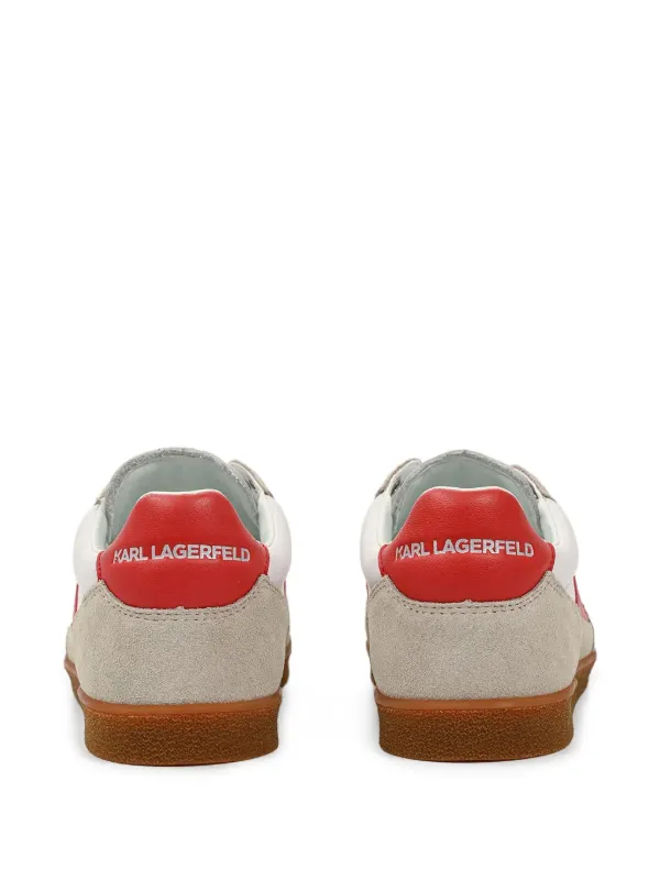 Karl Lagerfeld ロゴ スニーカー | ホワイト | FARFETCH JP