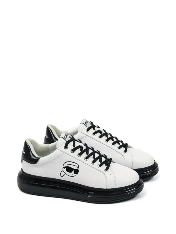 Karl Lagerfeld logo-print Sneakers | White | FARFETCH