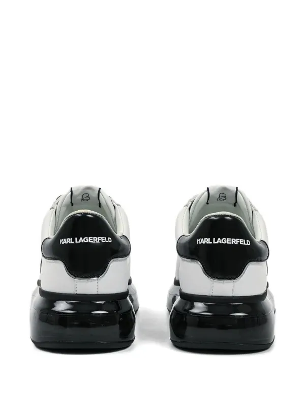KARL LAGERFELD アイコン フリント セタ 【関税込】 Karl Lagerfeld logo-print Sneakers | White | FARFETCH