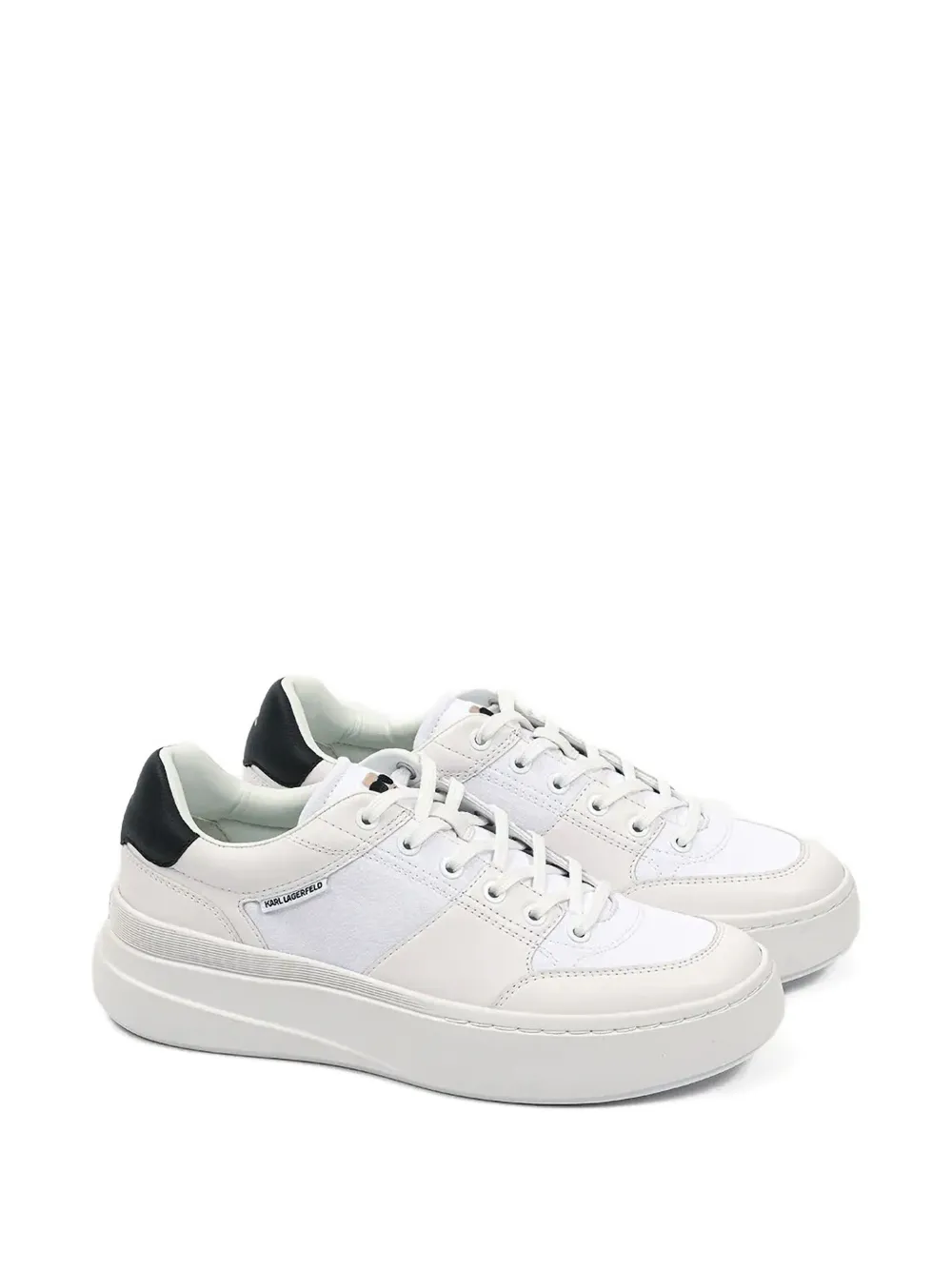 Karl Lagerfeld logo-tag sneakers White