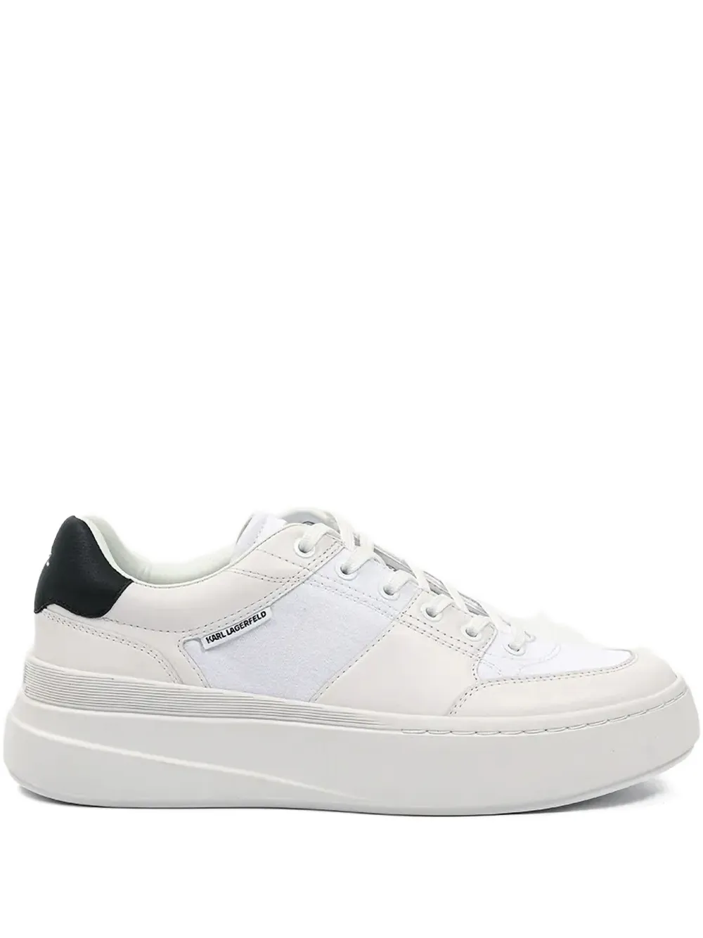 Karl Lagerfeld logo-tag sneakers White