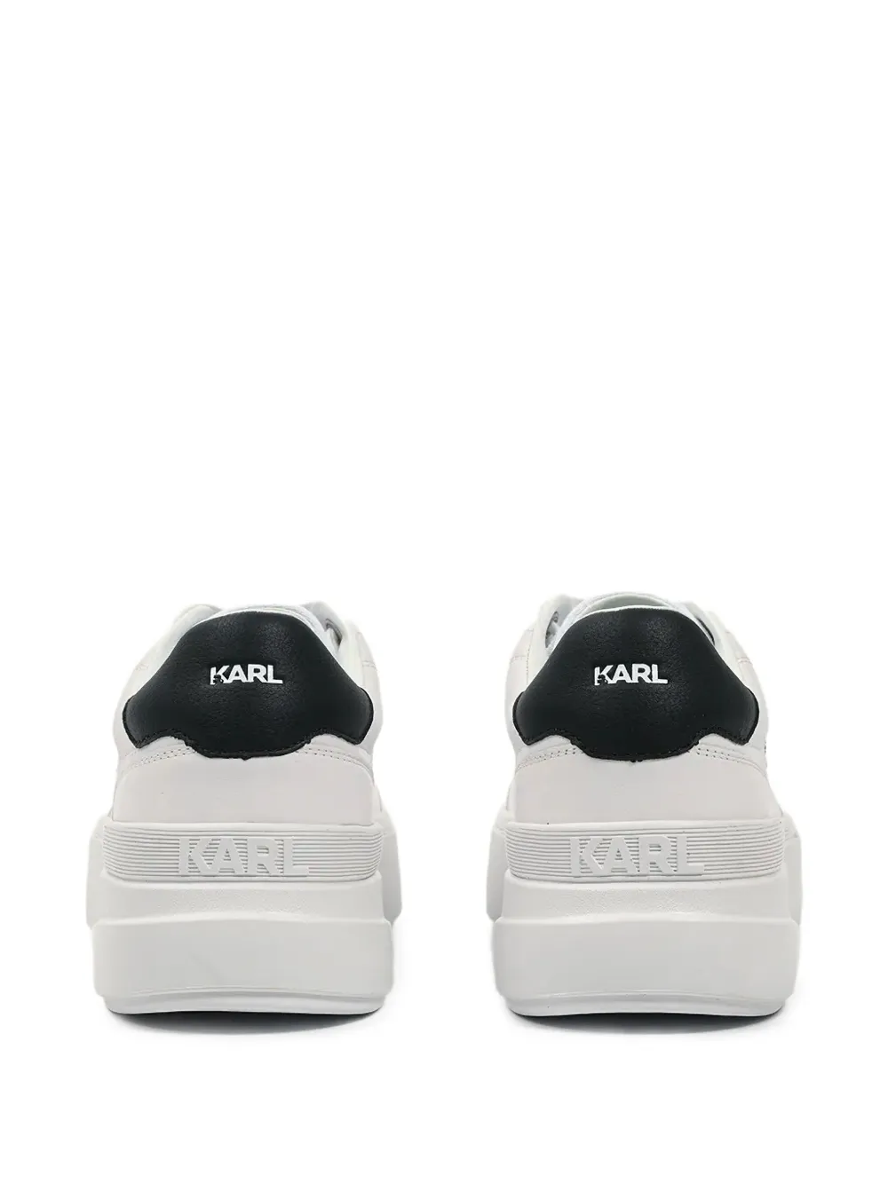 Karl Lagerfeld logo-tag sneakers White
