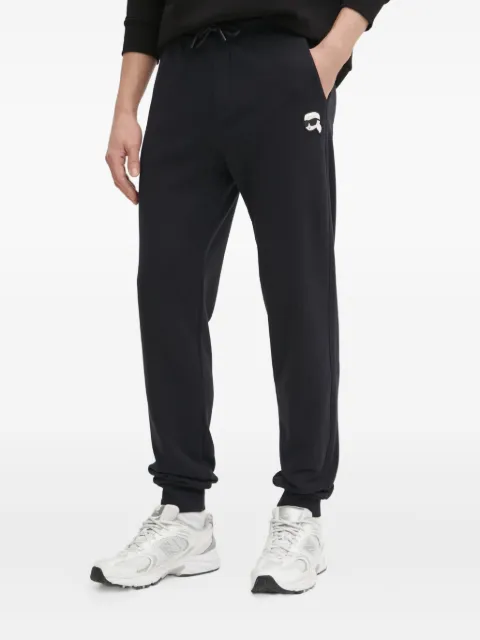 Karl Lagerfeld logo-patch track pants