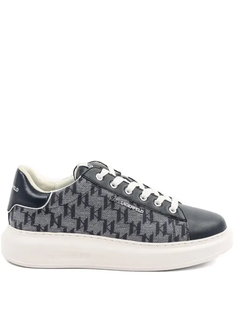 Karl Lagerfeld monogram-pattern sneakers 