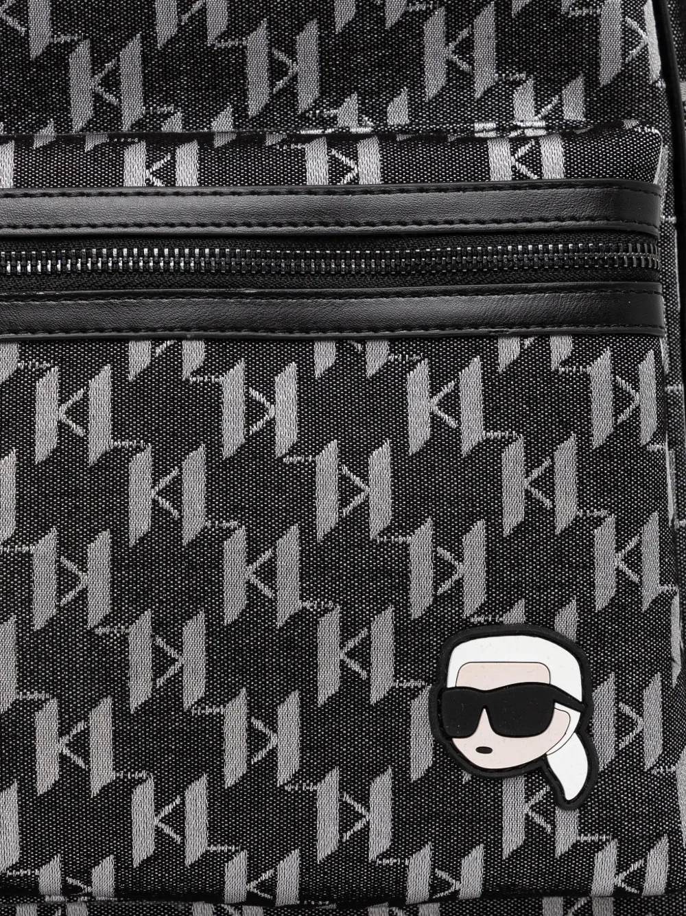Karl Lagerfeld K Monogram rugzak Zwart