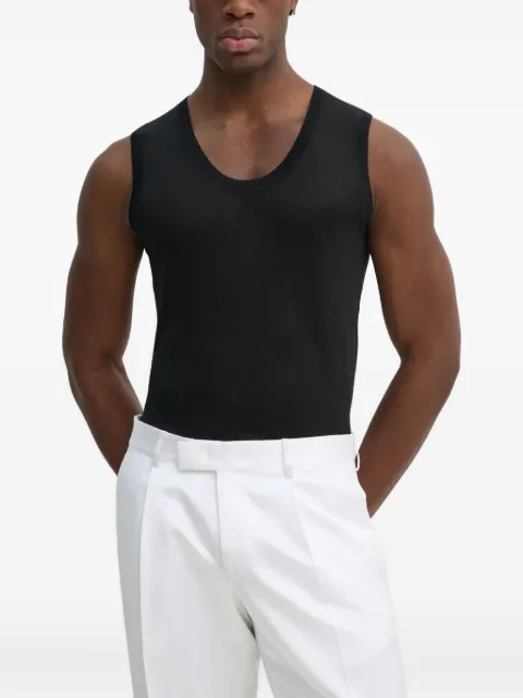 Karl Lagerfeld cotton sleeveless tank top