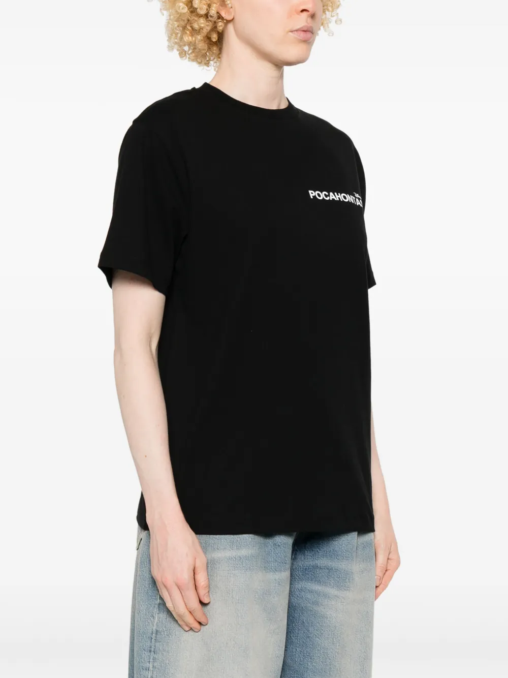 Coperni x Disney Pocahontas T-shirt Zwart
