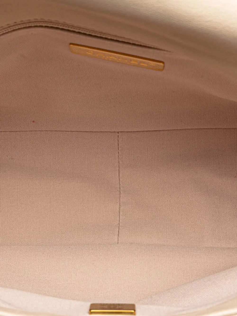 CHANEL 2021-2024 LARGE LAMBSKIN 19 FLAP SATCHEL