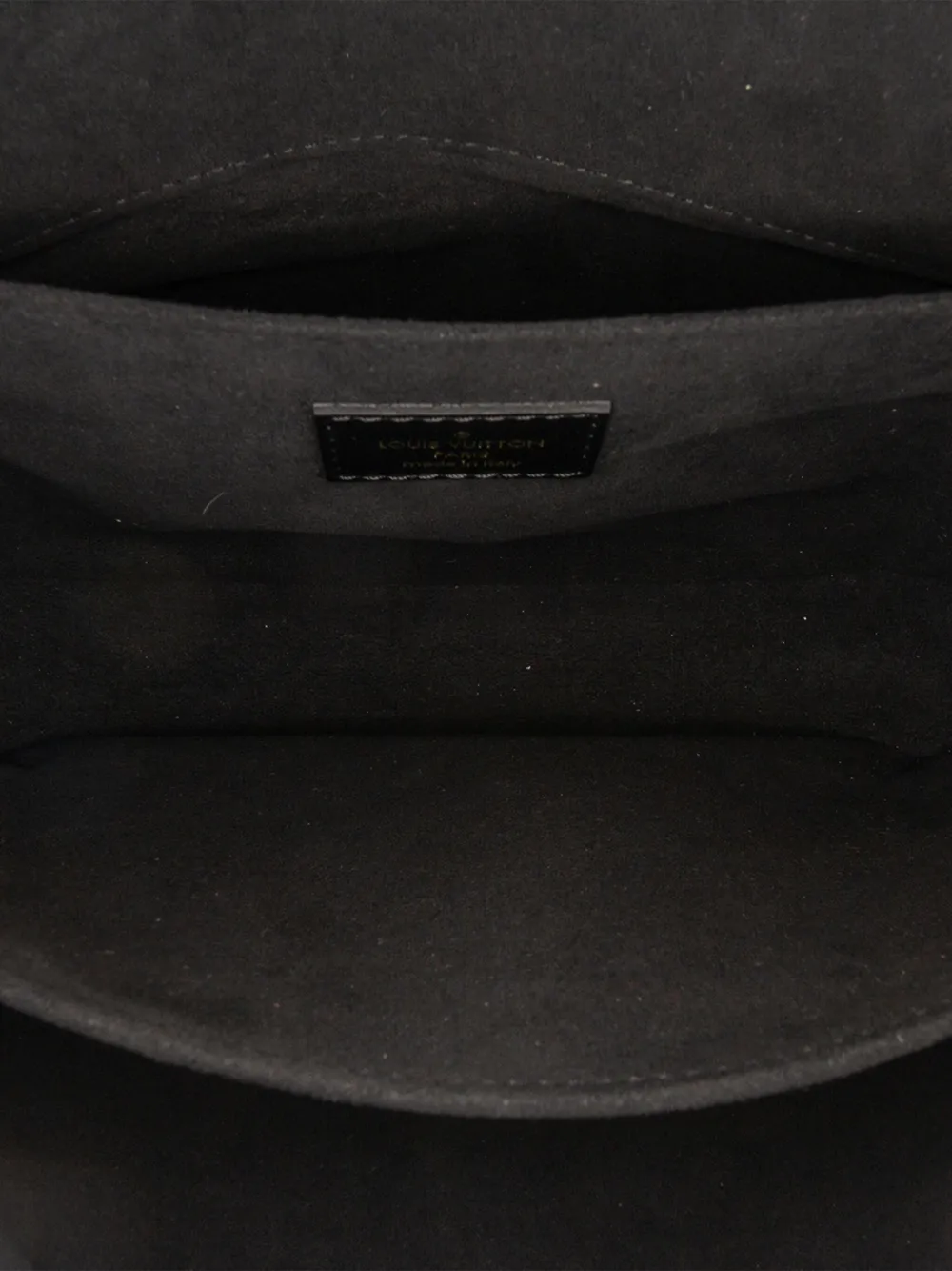 Pre-owned Louis Vuitton 2021 Since 1854 Pochette Metis Satchel In Black