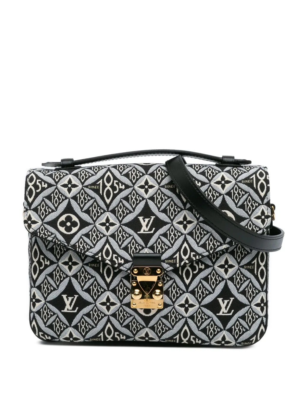 Louis Vuitton Pre-Owned 2021 Since 1854 Pochette Metis satchel | Black | Image 1