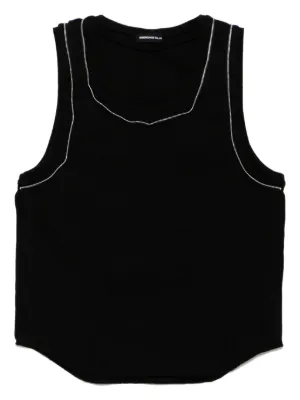 KUSIKOHC Origami Vest | Black | FARFETCH PT