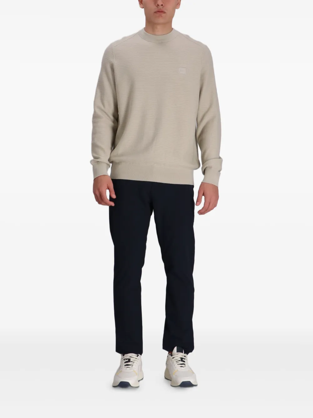 BOSS Delaware broek Blauw