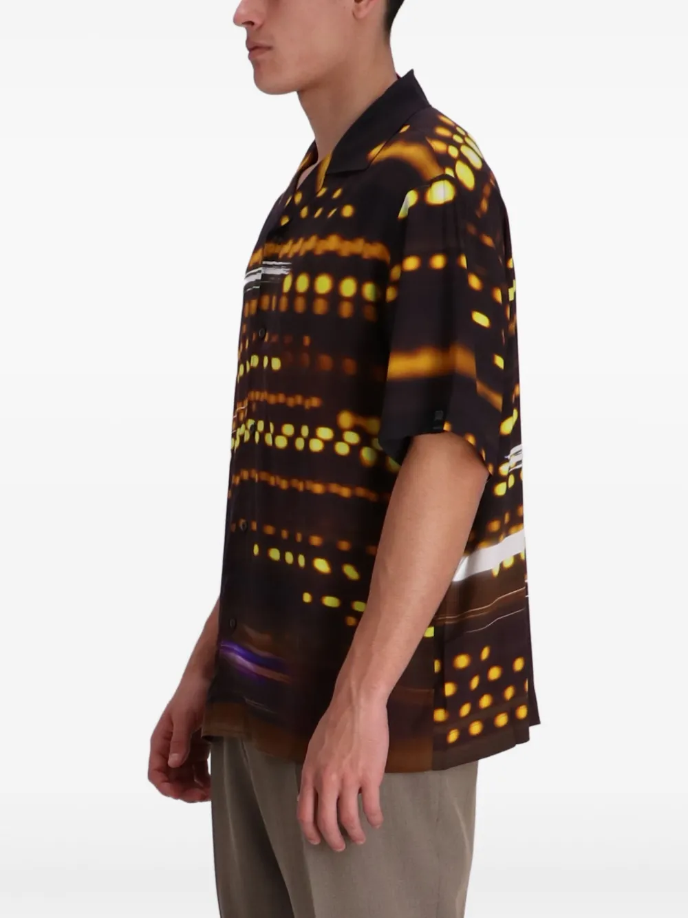 HUGO Espino shirt Bruin