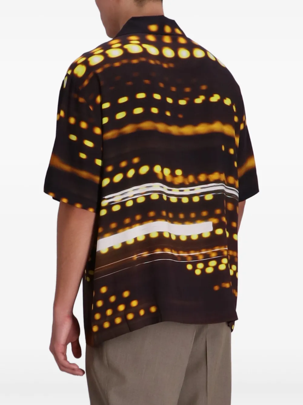 HUGO Espino shirt Bruin