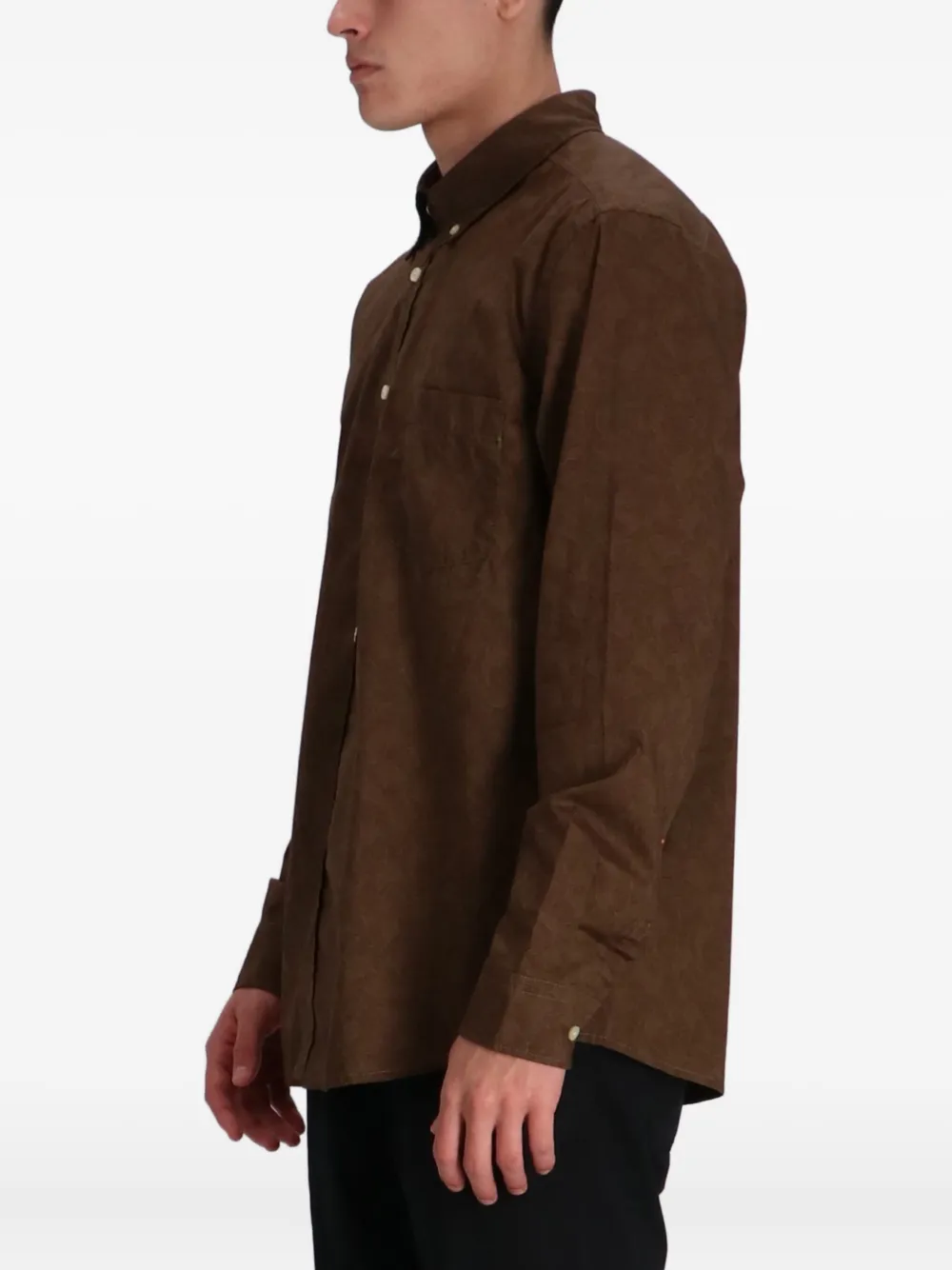 BOSS Button-up overhemd Bruin