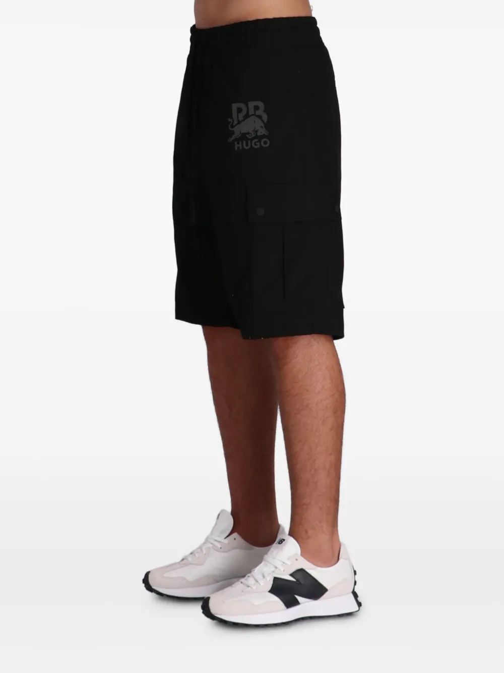 HUGO x Racing Bulls trainingsshorts Zwart