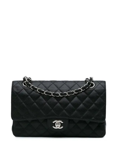 CHANEL Pre-Owned 2010-2011 Medium Classic Caviar Double Flap shoulder bag