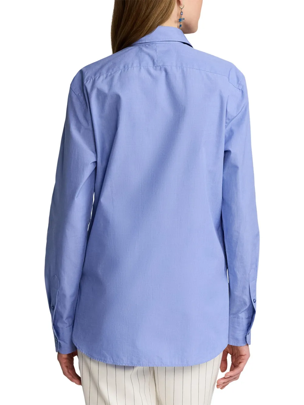 Ralph Lauren Collection Katoenen blouse Blauw